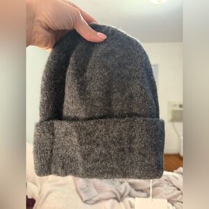 & Other Stories Black and Gray Fur Accessory